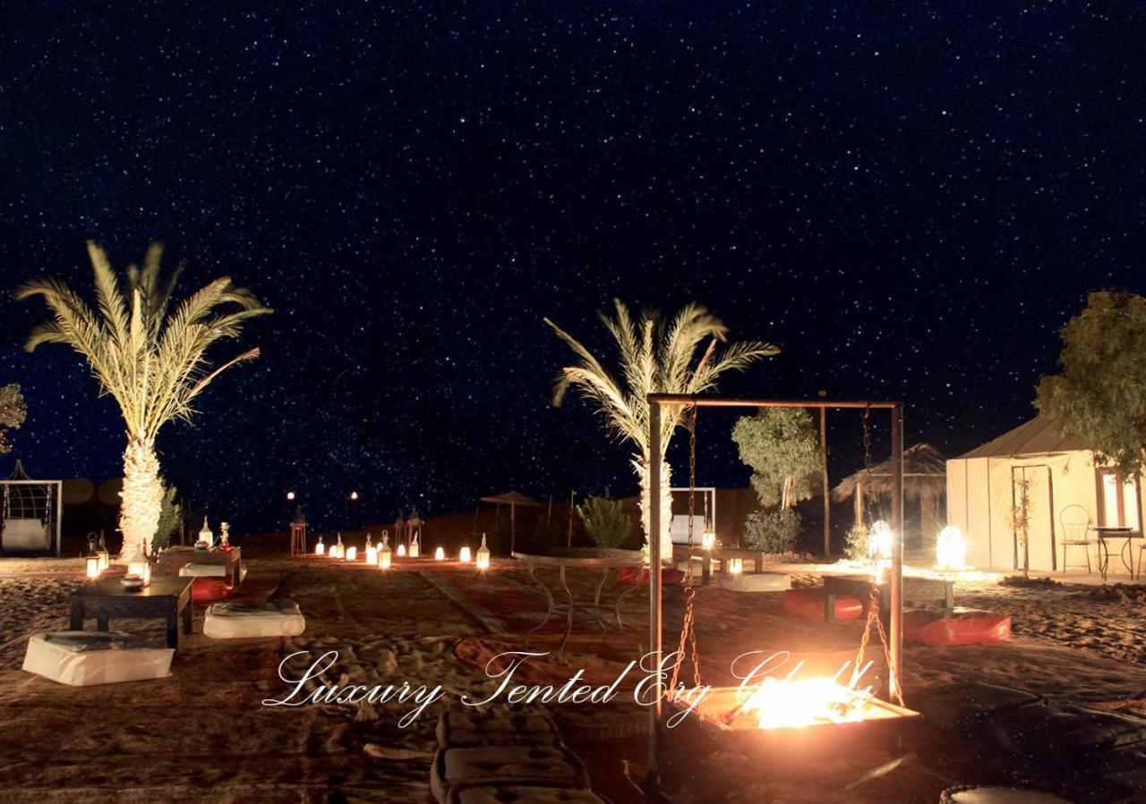 Luxury Tented Erg Chebbi Merzouga Exterior foto