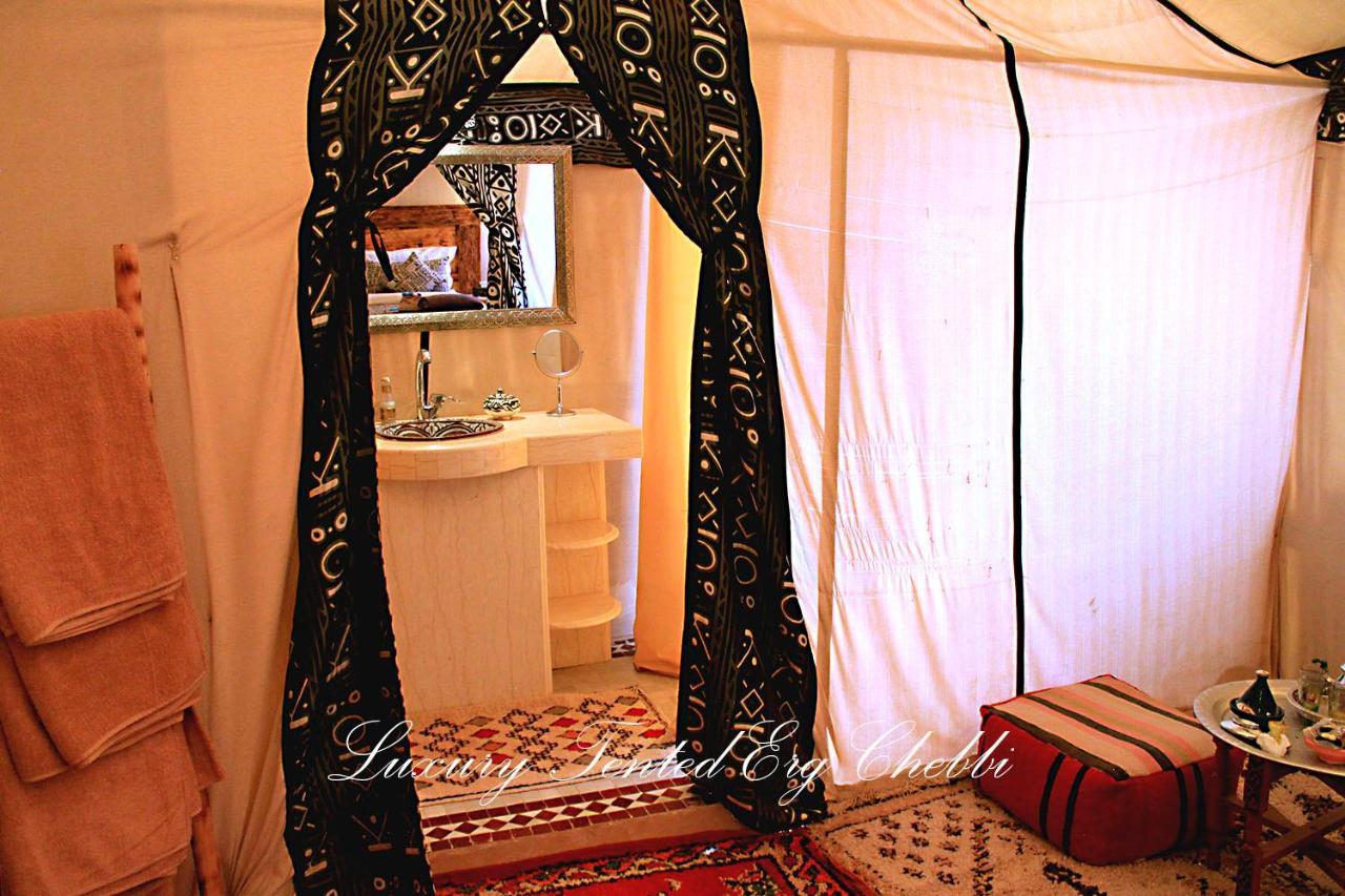 Luxury Tented Erg Chebbi Merzouga Exterior foto
